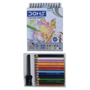 Half Size Colour Pencils – 12 Shades