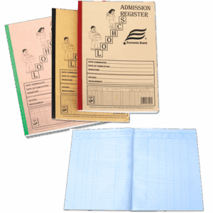 Economic School Admission Register A4 1 Quire