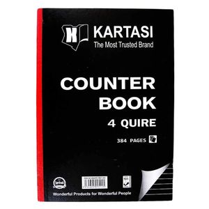 Kartasi Counter Book 4 Quire - A4