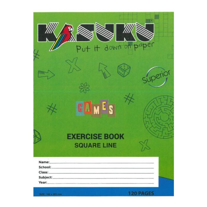KASUKU SUPERIOR Chipboard SLSQ 162x203mm 120 pages
