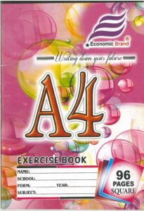 ECONOMIC BRAND Chipboard SL/SQ/PL A4 96 pages