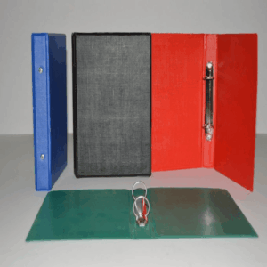 Globe PVC  A4  2  Ring  With  1"  Spine  - Blue/Black/Red/Green