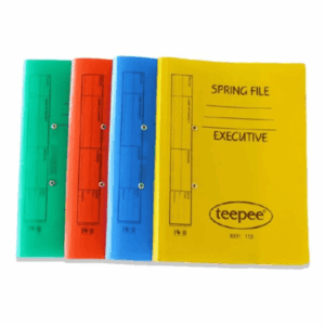 TeePee Plastic Spring File